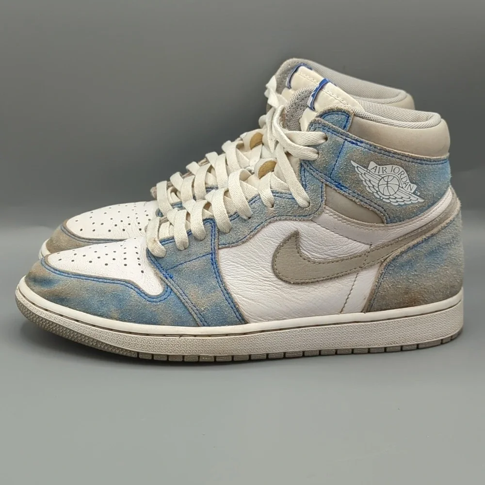 NIKE Jordan 1 Retro OG High Hyper Royal Mens Shoes Size US 9.5 555088-402